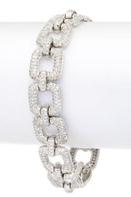 Load image into Gallery viewer, Cubic Zirconia Statement Micro Setting Bracelet